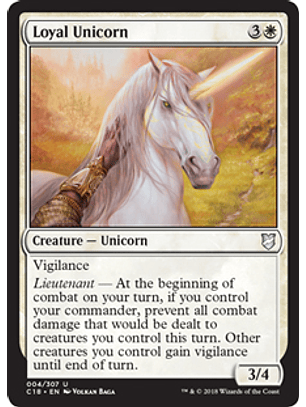 Loyal Unicorn - C18 - U