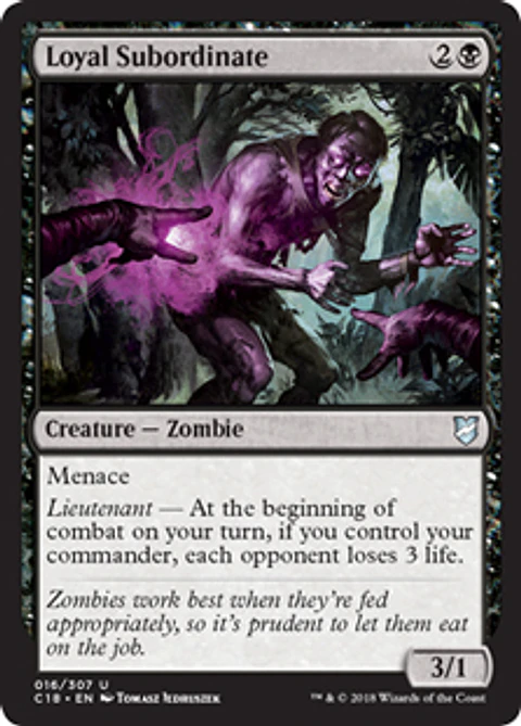 Loyal Subordinate - C18 - U