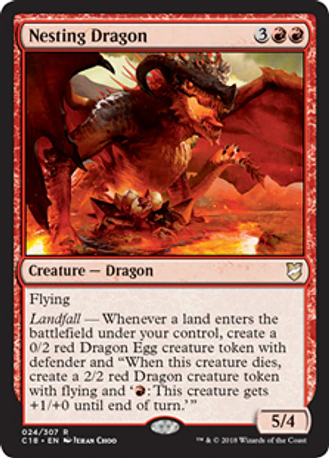 Nesting Dragon - C18 - R 