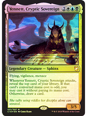 Yennett, Cryptic Sovereign - C18 - M