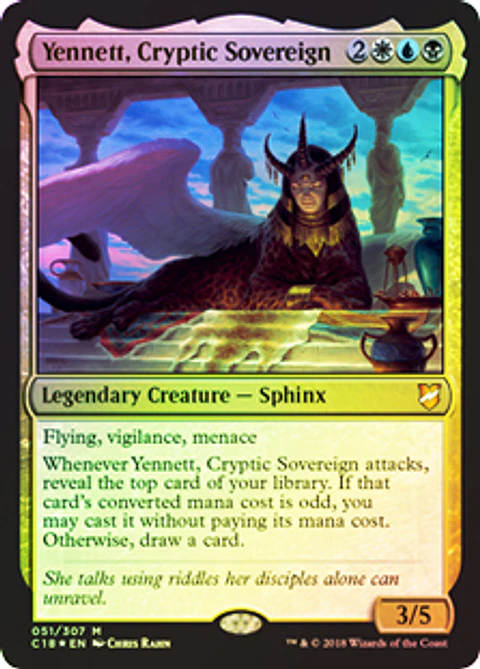 Yennett, Cryptic Sovereign - C18 - M