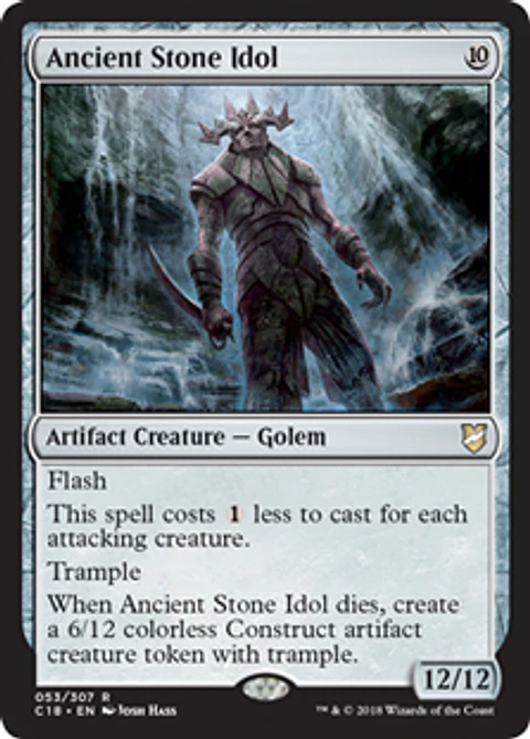 Ancient Stone Idol - C18 - R 