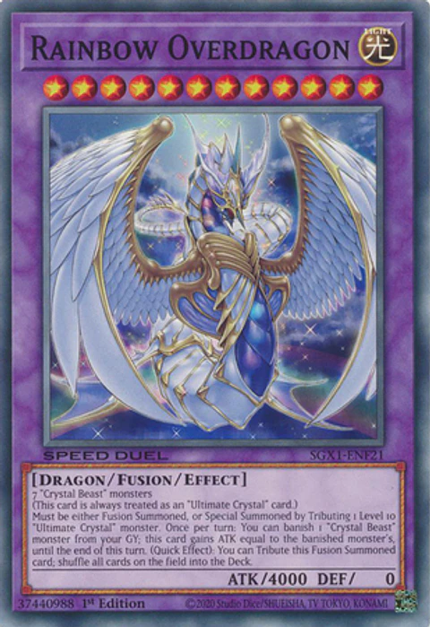 Rainbow Overdragon - SGX1-ENF21 - Common