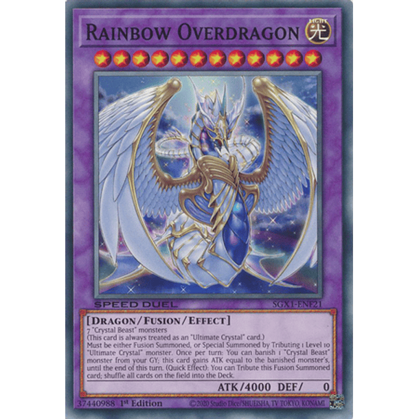 Rainbow Overdragon - SGX1-ENF21 - Common