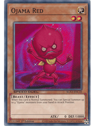 Ojama Red - SGX1-ENC10 - Common
