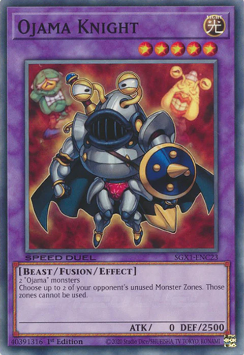 Ojama Knight - SGX1-ENC23 - Common