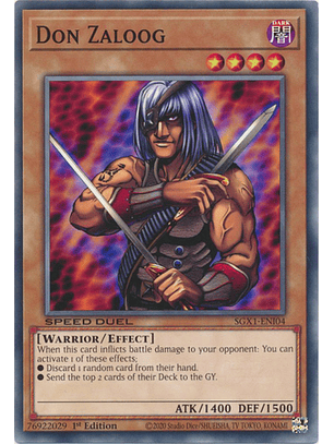 Don Zaloog - SGX1-ENI04 - Common