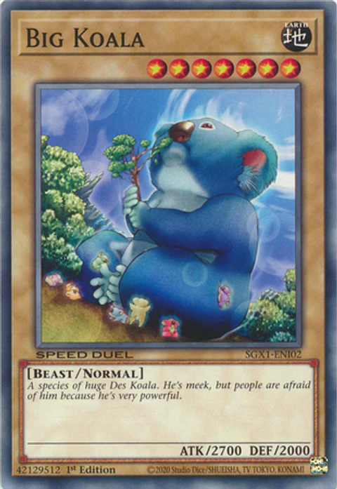 Big Koala - SGX1-ENI02 - Common