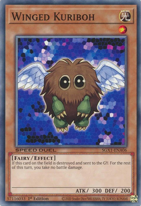 Winged Kuriboh - SGX1-ENA06 - Common