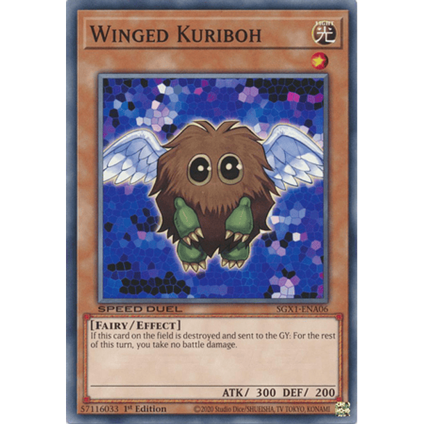 Winged Kuriboh - SGX1-ENA06 - Common