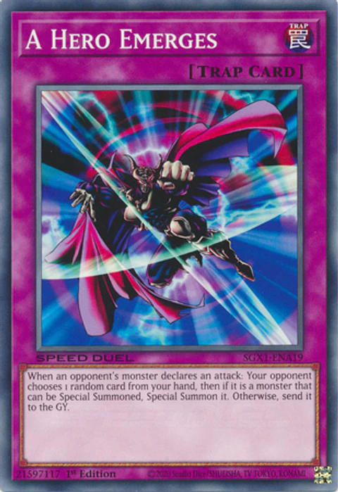A Hero Emerges - SGX1-ENA19 - Common