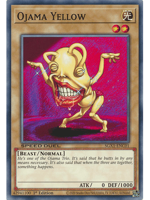 Ojama Yellow - SGX1-ENC01 - Common
