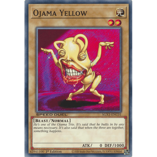Ojama Yellow - SGX1-ENC01 - Common