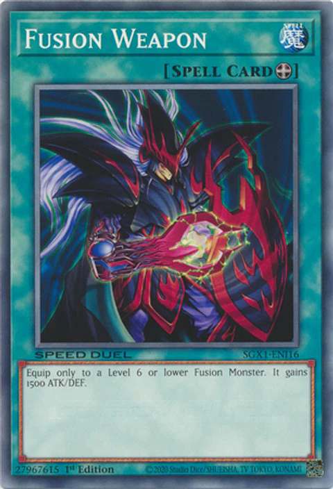 Fusion Weapon - SGX1-ENI16 - Common