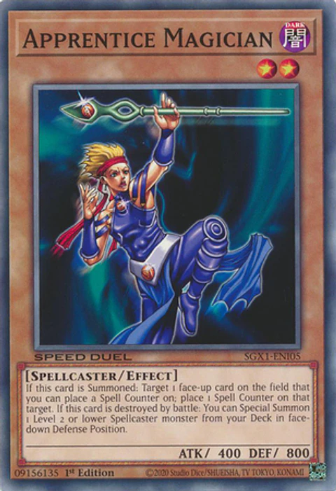 Apprentice Magician - SGX1-ENI05 - Common