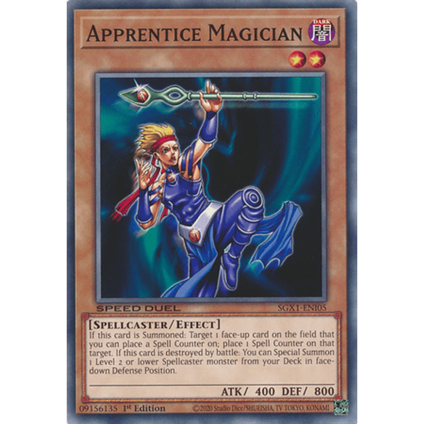 Apprentice Magician - SGX1-ENI05 - Common