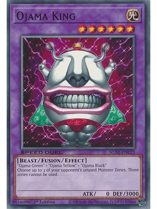 Ojama King - SGX1-ENC21 - Common