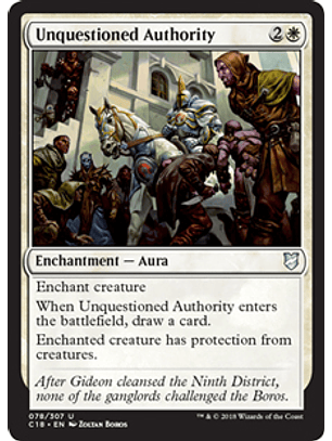Unquestioned Authority - C18 - U