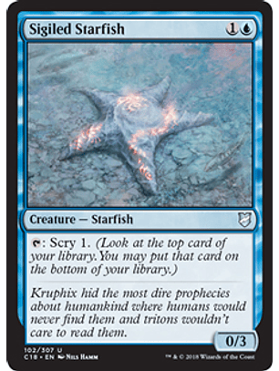 Sigiled Starfish - C18 - U