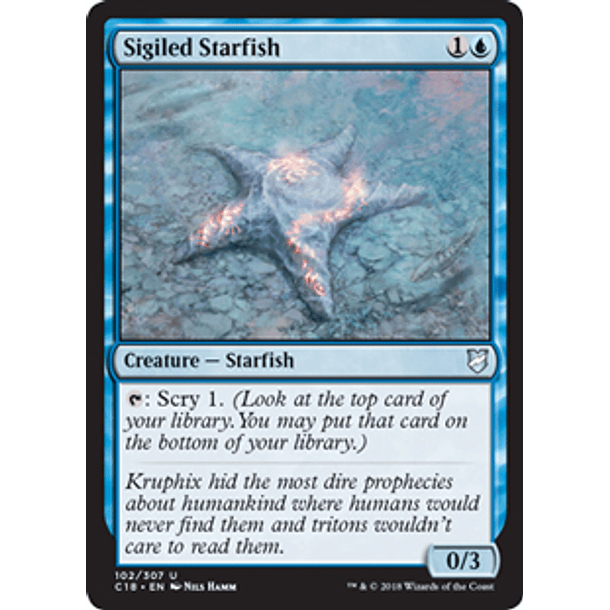 Sigiled Starfish - C18 - U