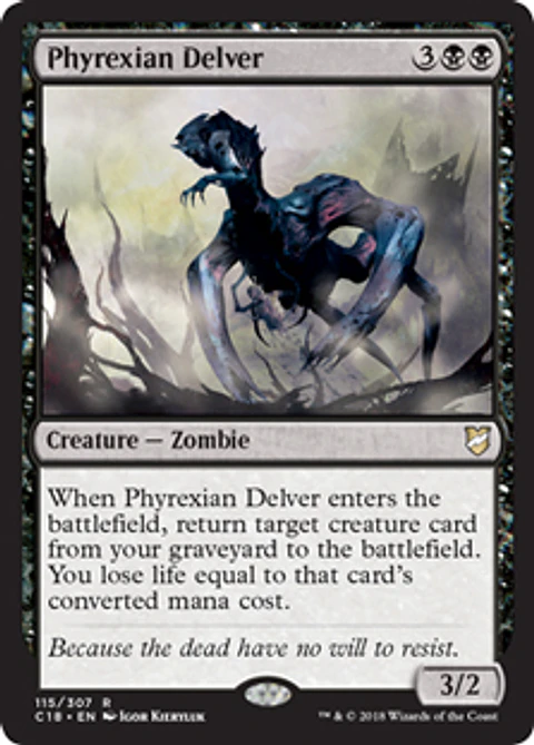 Phyrexian Delver - C18 - R