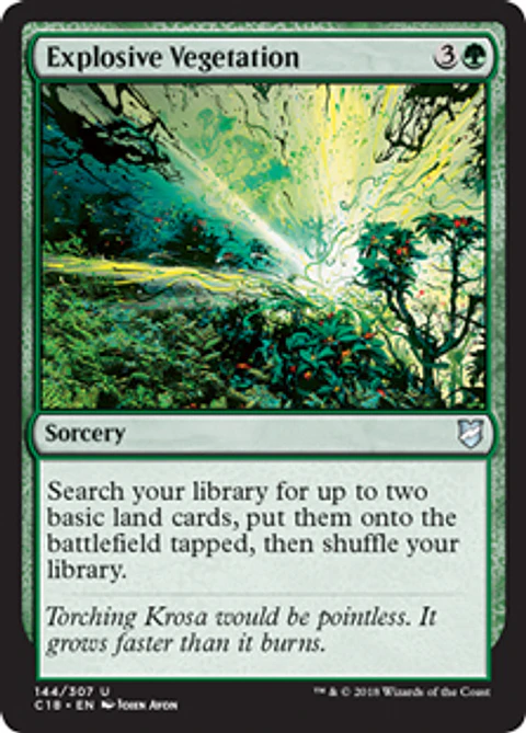 Explosive Vegetation - C18 - C