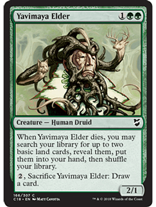 Yavimaya Elder - C18 - C 