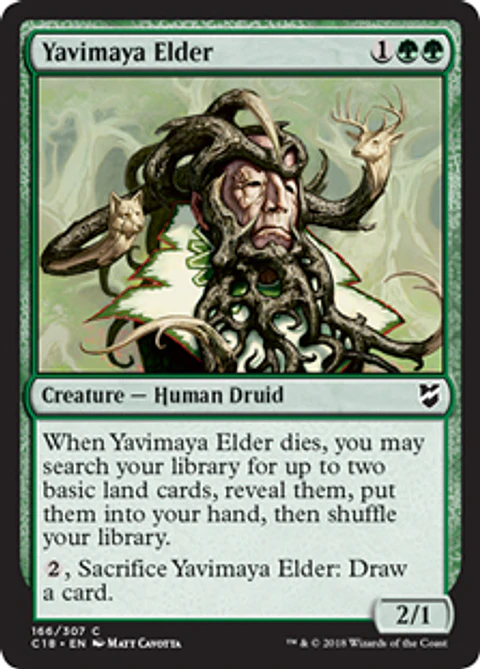 Yavimaya Elder - C18 - C 