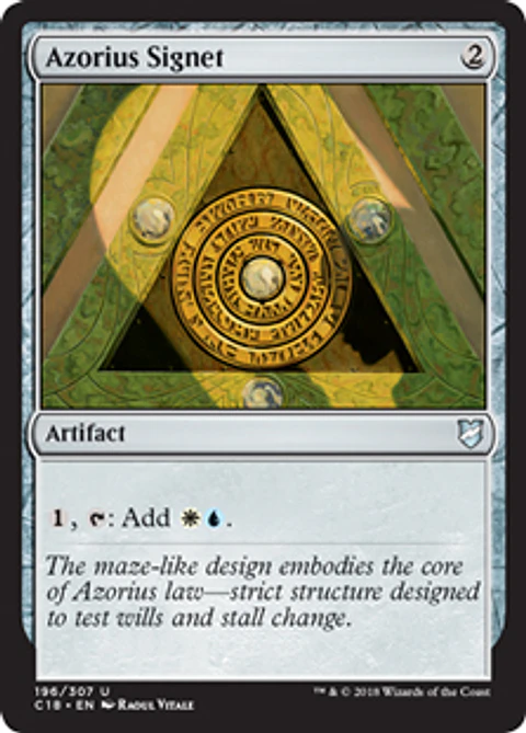Azorius Signet - C18 - U
