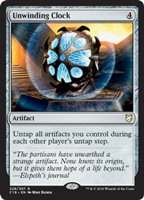 Unwinding Clock - C18 - R