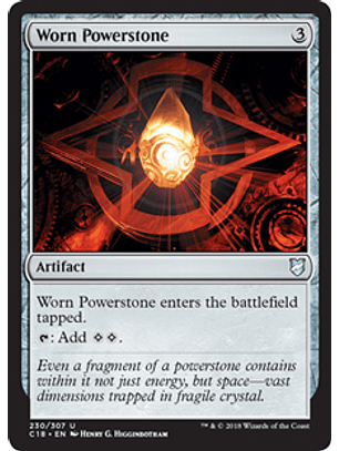 Worn Powerstone - C18 - U
