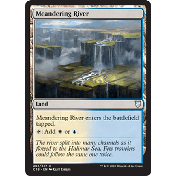 Meandering River - C18 - U