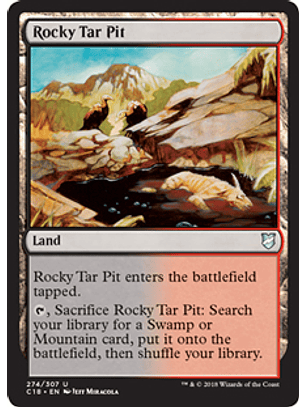 Rocky Tar Pit - C18 - U