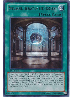 Spellbook Library of the Crescent - REDU-EN087 - Rare 