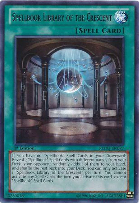 Spellbook Library of the Crescent - REDU-EN087 - Rare 