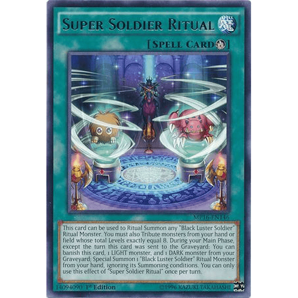 Super Soldier Ritual - MP16-EN146 - Rare 