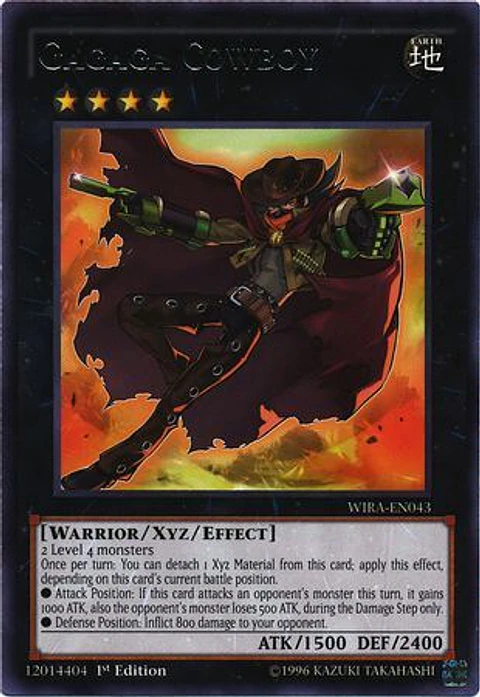 Gagaga Cowboy - WIRA-EN043 - Rare 