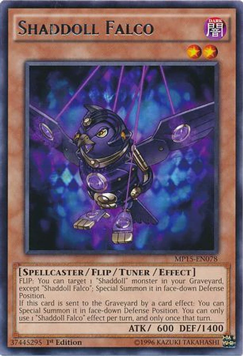 Shaddoll Falco - MP15-EN078 - Rare