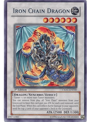Iron Chain Dragon - CSOC-EN040 - Rare