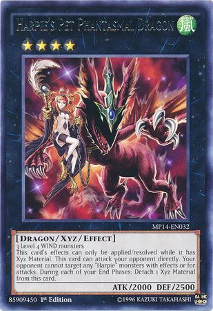 Harpie's Pet Phantasmal Dragon - MP14-EN032 - Rare 1
