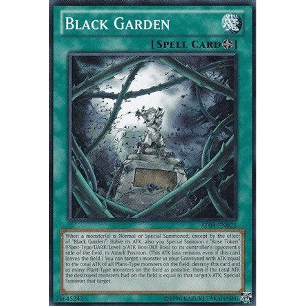 Black Garden - AP04-EN025 - Common (español)