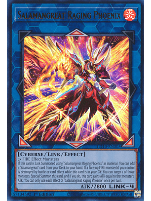 Salamangreat Raging Phoenix - LD10-EN005 - Ultra Rare