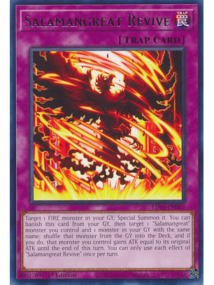 Salamangreat Revive - LD10-EN007 - Rare