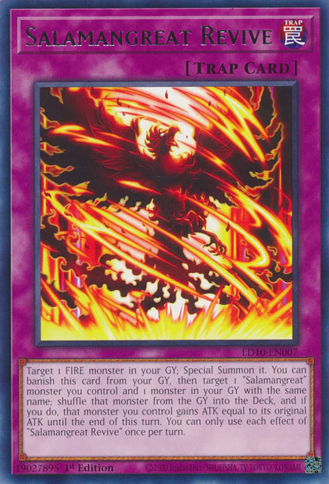 Salamangreat Revive - LD10-EN007 - Rare