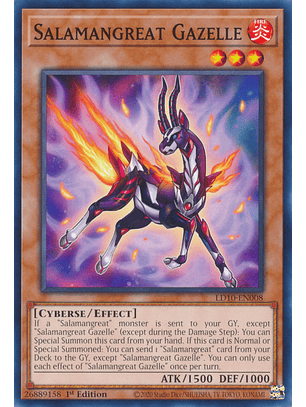 Salamangreat Gazelle - LD10-EN008 - Common 