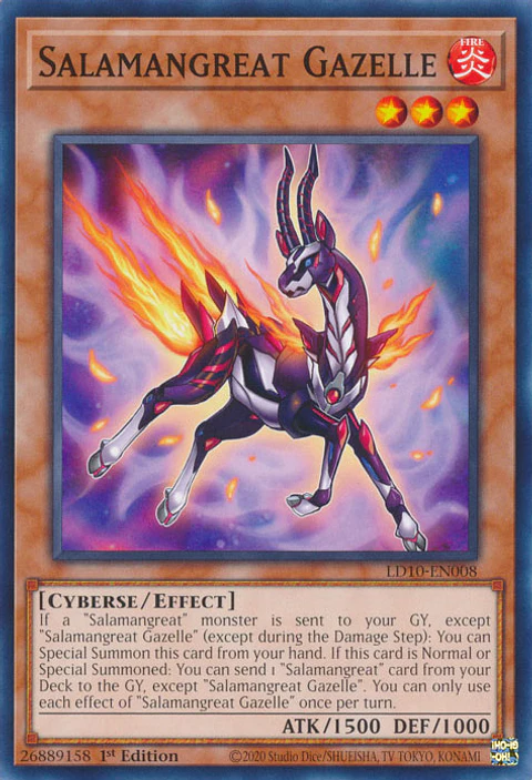 Salamangreat Gazelle - LD10-EN008 - Common 