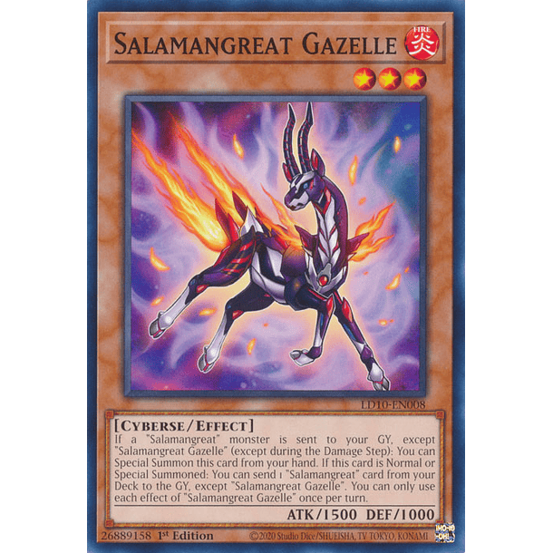 Salamangreat Gazelle - LD10-EN008 - Common 