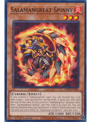 Salamangreat Spinny - LD10-EN009 - Common 