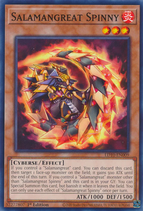 Salamangreat Spinny - LD10-EN009 - Common 