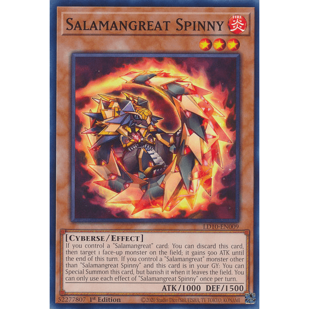 Salamangreat Spinny - LD10-EN009 - Common 